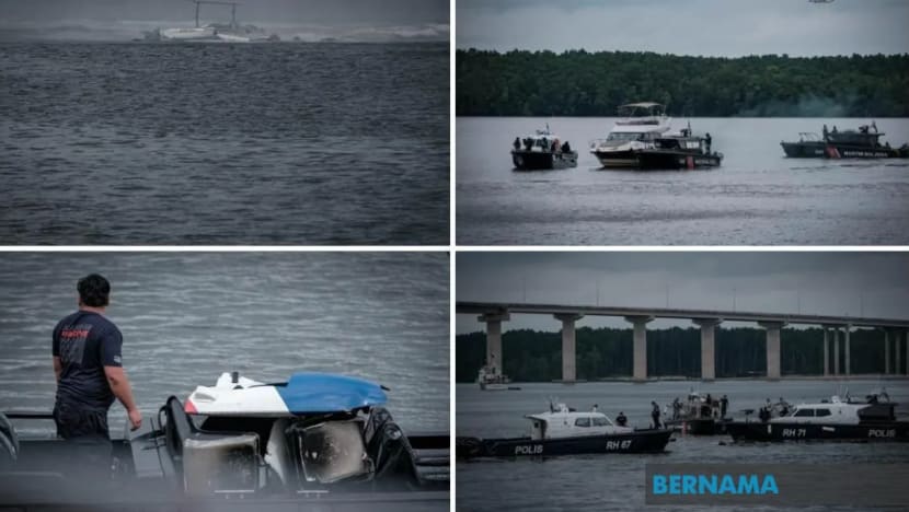 Helikopter polis Malaysia terlibat nahas di Johor semasa jalani latihan