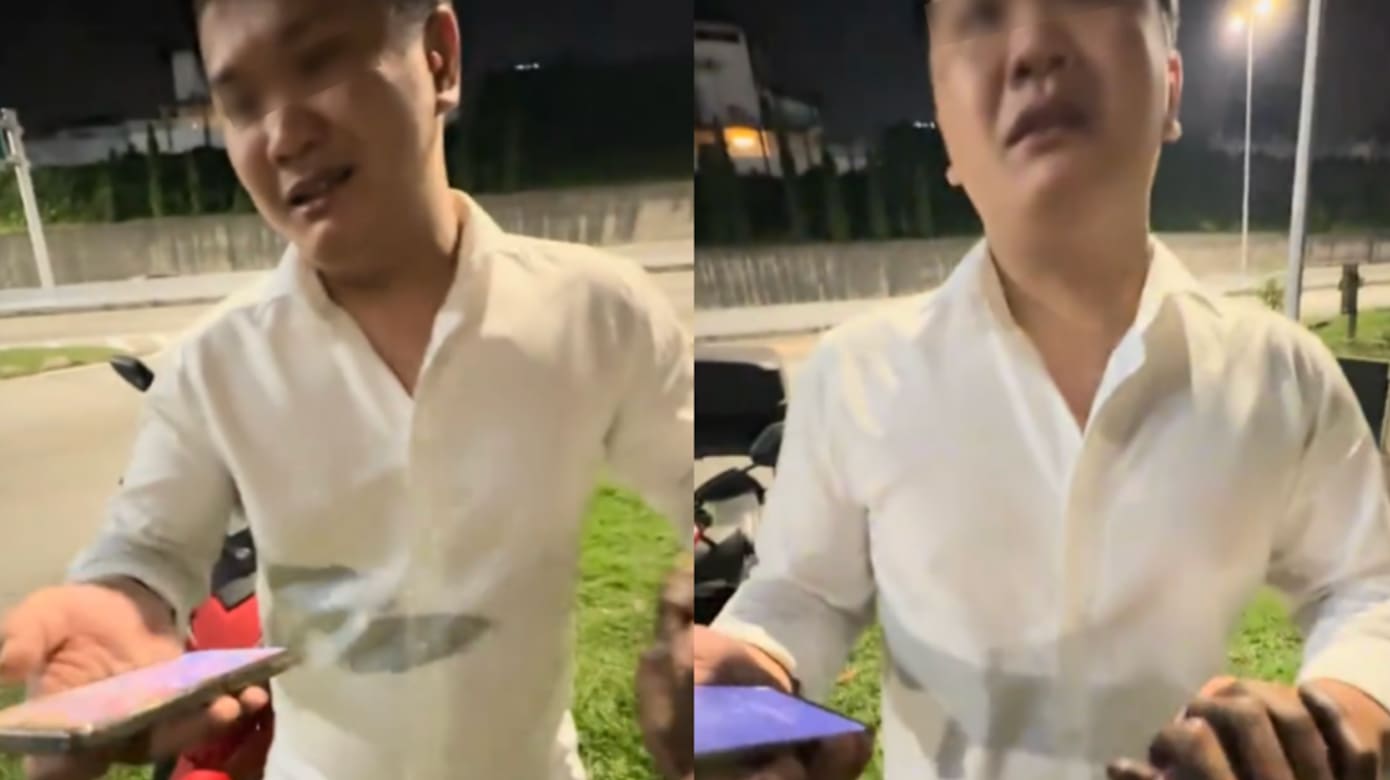 修车员见账户拮据免收费 单亲爸爸当场热泪盈眶