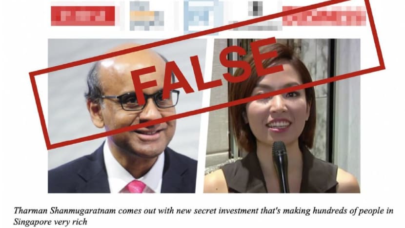 Fraudulent website using fake comments from SM Tharman to solicit Bitcoin investments: MAS