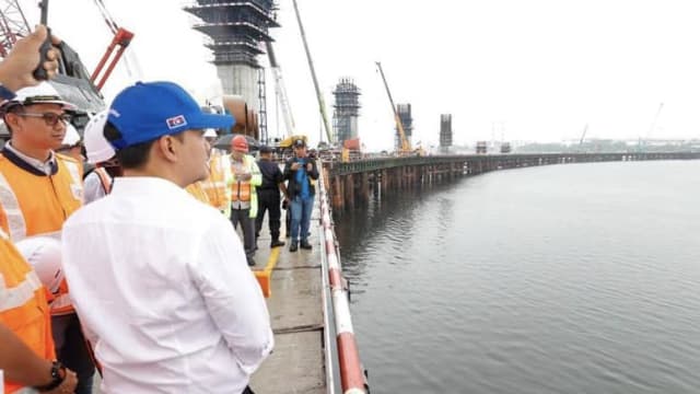 柔大臣巡视新柔捷运工程 祈求顺利完工