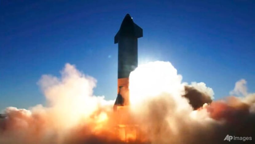 SpaceX launches Starship on highest test flight, crash-lands