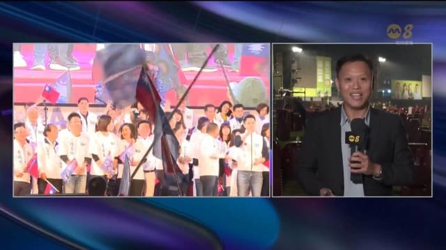 台湾总统选战高潮 重量级人物助阵高雄造势