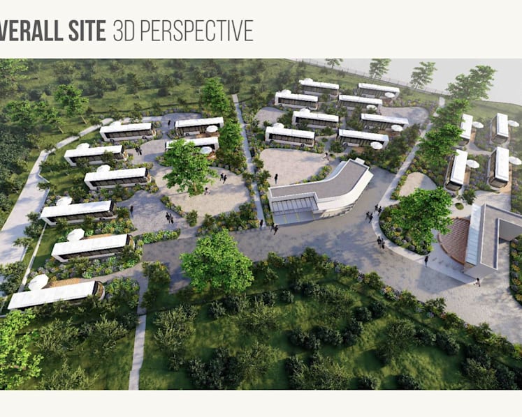 At this upcoming resort at Changi Village, you can spend the night in upcycled public buses