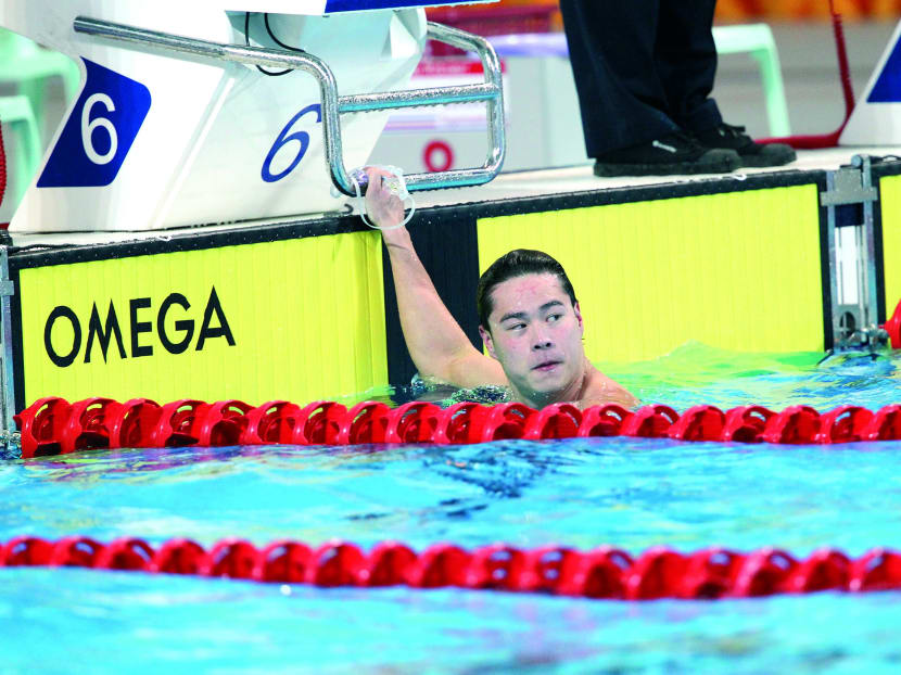 Russell Ong at the 27th SEA Games in Myanmar. TODAY file photo