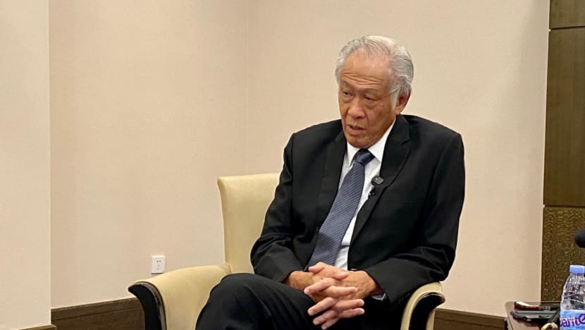 World would like to see continuity in management of China-US relationship: Ng Eng Hen World would like to see continuity in management of China-US relationship: Ng Eng Hen