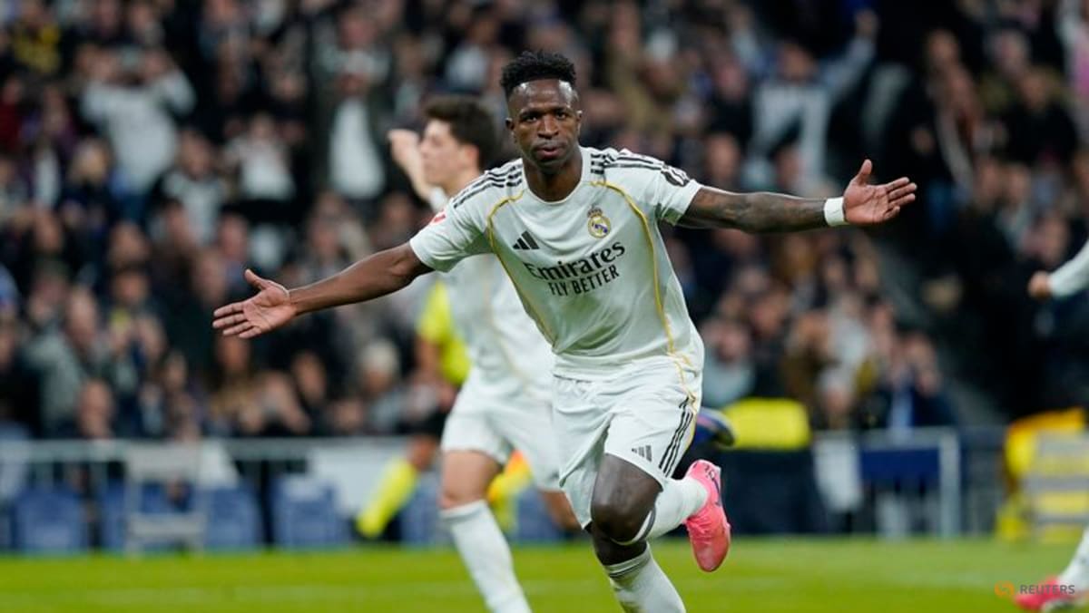 Vinicius double fires Real Madrid to 4-1 win over Real Sociedad