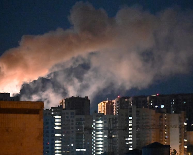 Russia strikes Ukraine capital with missiles and drones, wounds five