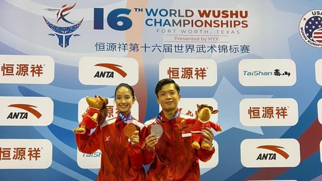 世界武术锦标赛：我国选手分别摘下一银一铜