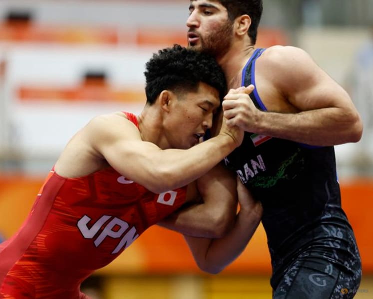 Games-Olympic champion Kusaka wins Paris rematch but fades in final