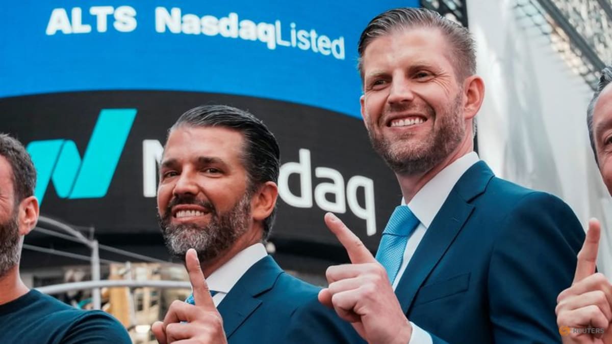 American Bitcoin, backed by Trump sons, aims to start trading in September  - CNA