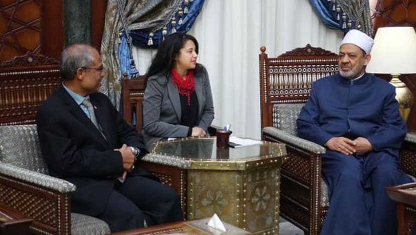 Masagos kongsi visi MUIS; luahkan penghargaan atas sokongan & kerjasama dengan Al-Azhar Masagos kongsi visi MUIS; luahkan penghargaan atas sokongan & kerjasama dengan Al-Azhar