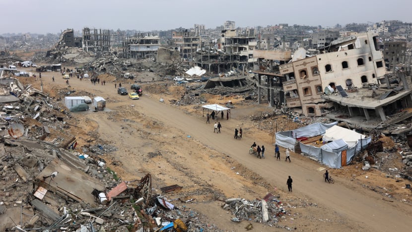 Mantan Presiden Halimah Yacob sifatkan rancangan Trump 'ambil alih' Gaza sebagai 'benar-benar mengerikan' Mantan Presiden Halimah Yacob sifatkan rancangan Trump 'ambil alih' Gaza sebagai 'benar-benar mengerikan'