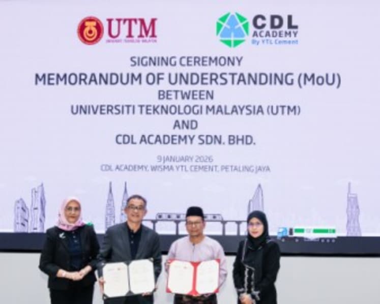 YTL Cement’s CDL Academy and Universiti Teknologi Malaysia Sign MoU to Advance Talent Development and Research Innovation in Sustainable Construction 