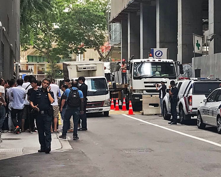 Workers in salary tussle were not staging protest, did not violate public order laws: Police