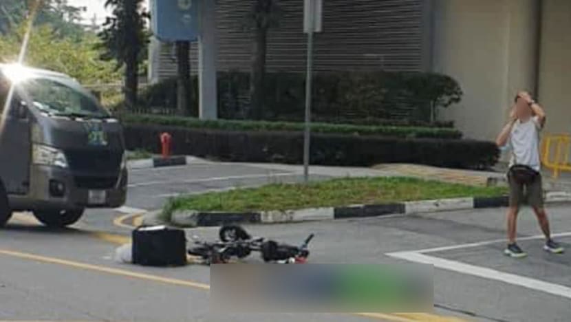 GrabFood delivery rider, 54, succumbs to injuries after traffic accident near Waterway Point