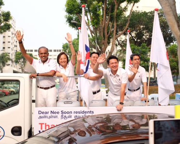 Post GE2015: Parties hold walkabouts, victory parades to thank residents