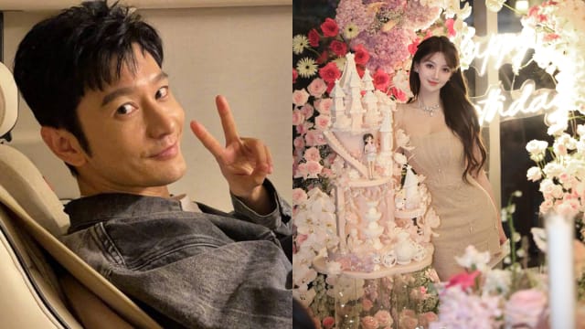 黄晓明为绯闻女友办豪华庆生宴？女方晒生日贺卡疑露馅