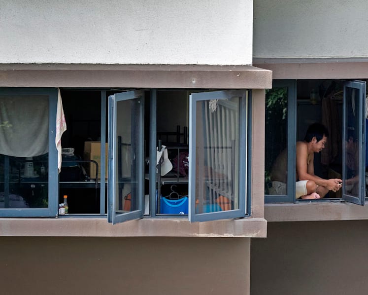 New dorms with ‘better standards’ to be built for 100,000 foreign workers in coming years: Lawrence Wong