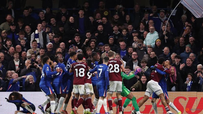 Chelsea and West Ham fined heavily for mass brawl at end of London derby