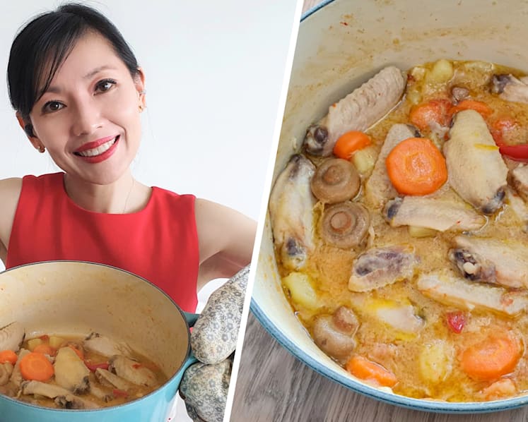 Sharon Au Made French Chicken Stew On Cooking Show & It Was A “Disaster”