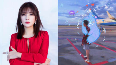 Rare Photo Of Vicki Zhao’s Stepson And Daughter Revealed