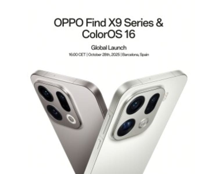 OPPO Find X9 Series to Launch Globally, Set to Redefine Mobile Imaging