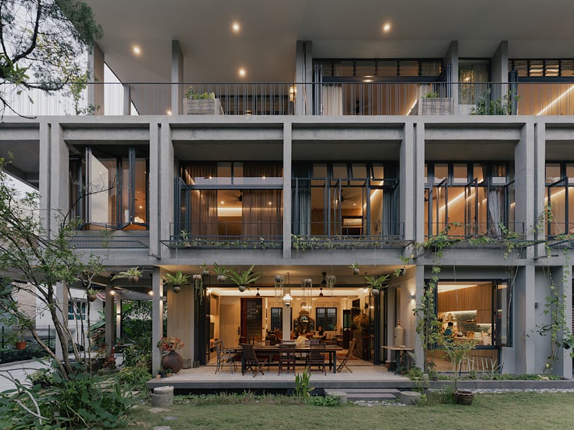 This renovated 1960s house in Singapore is designed to feel timeless