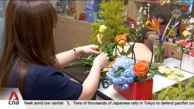 Singapore florists hit by rising costs and slower Mother’s Day sales 