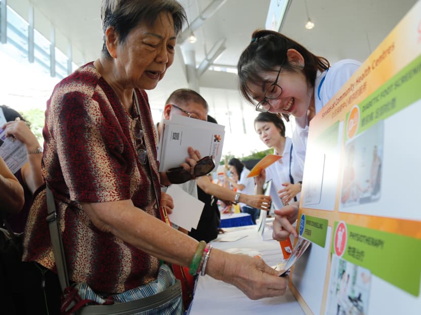 TODAY file photo of a resident attending a Community Health Assist Scheme out reach event. Some 650,000 Singaporeans received about S$154 million in subsidies in 2017 under the scheme. TODAY file photo of a resident attending a Community Health Assist Scheme out reach event. Some 650,000 Singaporeans received about S$154 million in subsidies in 2017 under the scheme.