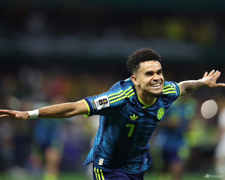 Diaz shines as Colombia beat Uzbekistan 3-1