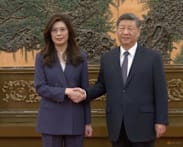 Taiwan spotted Chinese warplanes as Xi met opposition leader in Beijing
