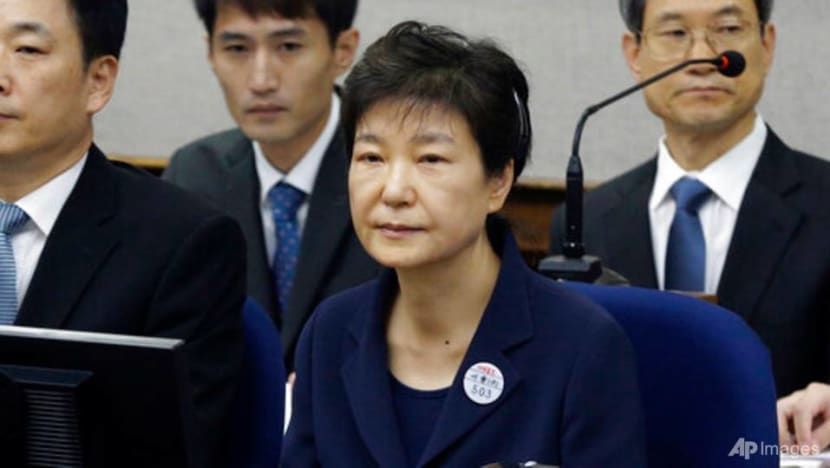 South Korean court upholds 20-year prison term for ex-president Park Geun-hye South Korean court upholds 20-year prison term for ex-president Park Geun-hye