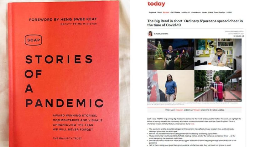 Buku baru dilancarkan; sorot kisah, gambaran kehidupan sebenar pandemik COVID-19 di S'pura
