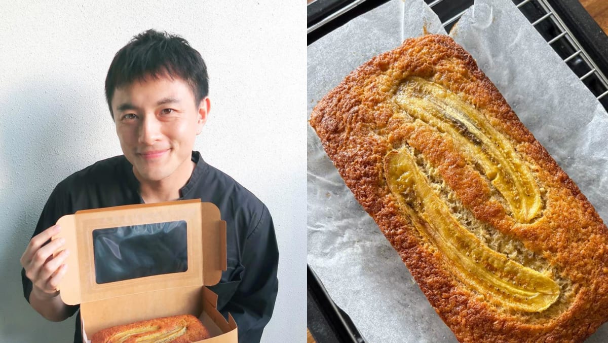 Actor Shane Pow sells banana bread from condo, says it's tiring as he wakes up at 5.30am to bake orders