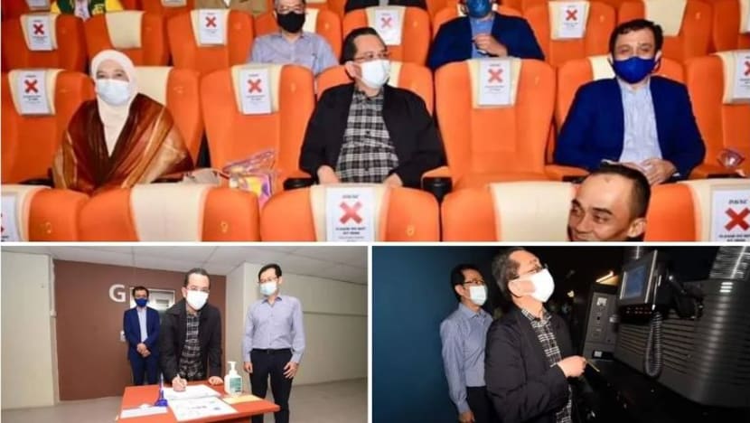 Kementerian Komunikasi, Finas pantau pematuhan COVID-19 di pawagam seluruh M'sia
