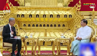 Myanmar leader Min Aung Hlaing visits Laos following trips to India and China 