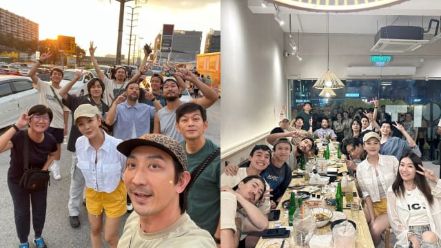 带李璨琛、吴家乐等香港男星逛夜市　童缤毓：不要羡慕嫉妒我