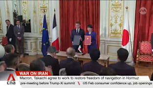 War on Iran: Macron, Takaichi agree to work to restore freedom of navigation in Strait of Hormuz 