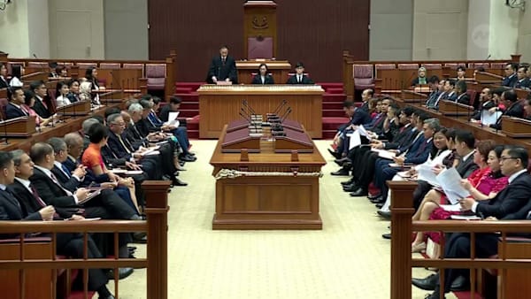 15th Parliament opens, Seah Kian Peng elected as Speaker