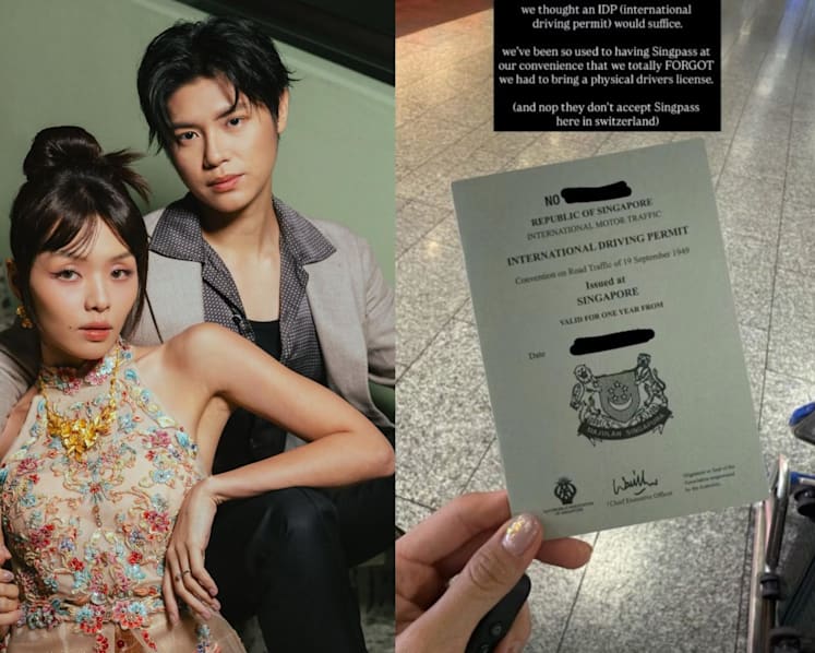 Yes 933 DJ Hazelle Teo overcame a rental car hiccup during her Switzerland pre-wedding photoshoot trip with fiance