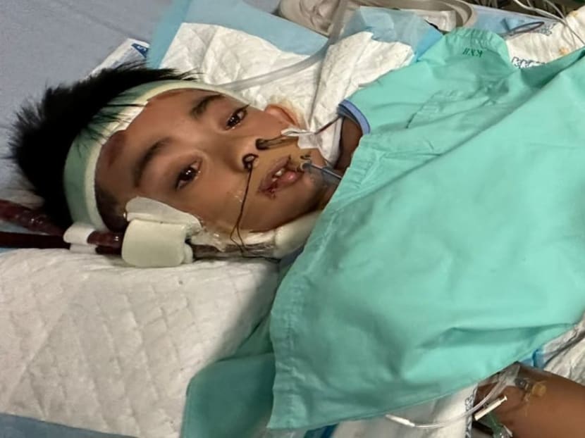 Matt Aeron Semodio (pictured) received life-saving emergency treatment at the KK Women's and Children's Hospital after being diagnosed with Covid-19 that led to myocarditis. Matt Aeron Semodio (pictured) received life-saving emergency treatment at the KK Women's and Children's Hospital after being diagnosed with Covid-19 that led to myocarditis.