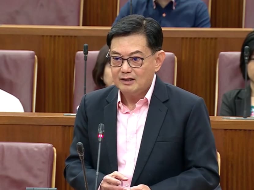Deputy Prime Minister Heng Swee Keat speaking in Parliament on Feb 27, 2024. Deputy Prime Minister Heng Swee Keat speaking in Parliament on Feb 27, 2024.