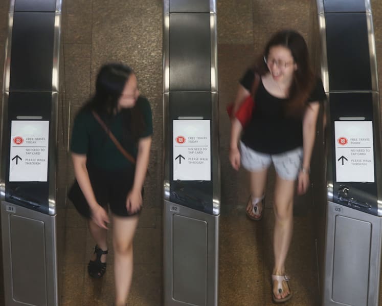 Singaporeans take a trip back in time