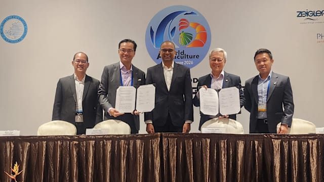 食品局和新工大合作成立饲料技术中心 推动本地热带水产养殖研究