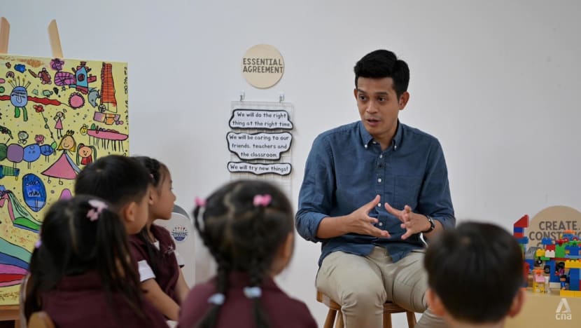 'Why do you use so much plastic?': Tables turned as CNA reporter faces tough questions – from preschoolers