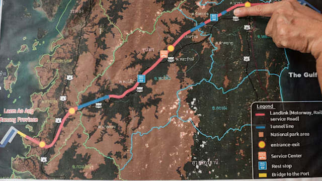 泰国拟重启“陆地大桥”计划 物流愿景引发民生与环保忧虑
