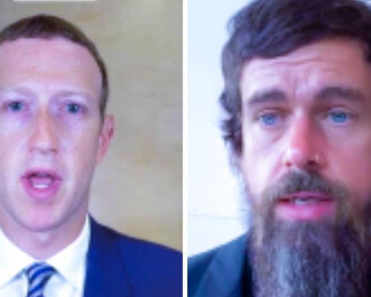 Facebook, Twitter CEOs facing questions on US election measures