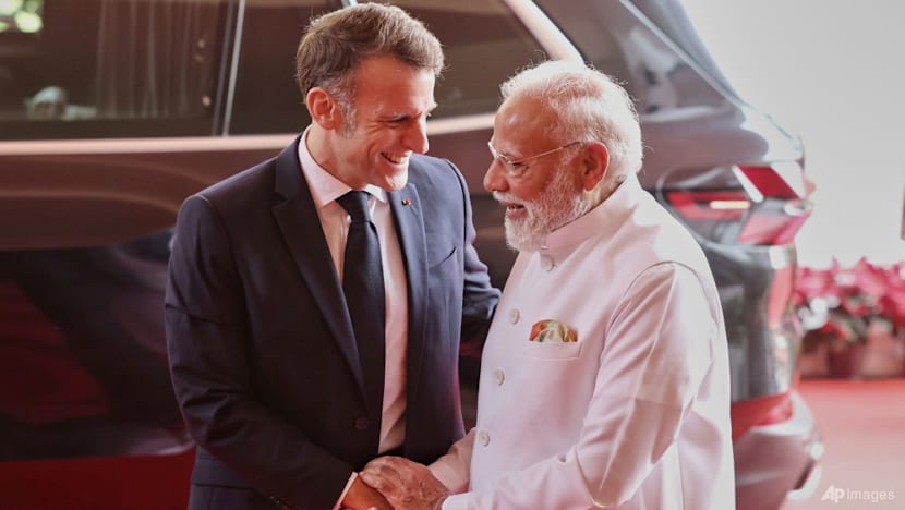 France and India hail growing ties as Modi hosts Macron