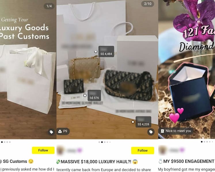 Woman fined S$18,000 for evading GST on luxury goods after posting about Europe haul online