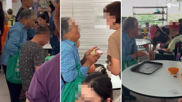 老妇勿洛熟食中心卖纸巾引关注 合法小贩叫苦